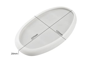 Molde silicona bandeja ovalada fina larga BM4433 (1)